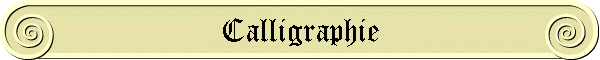 Calligraphie